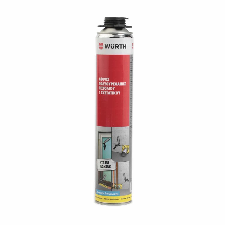 Αφρός Πολυουρεθάνης Πιστολιού 750ml Würth