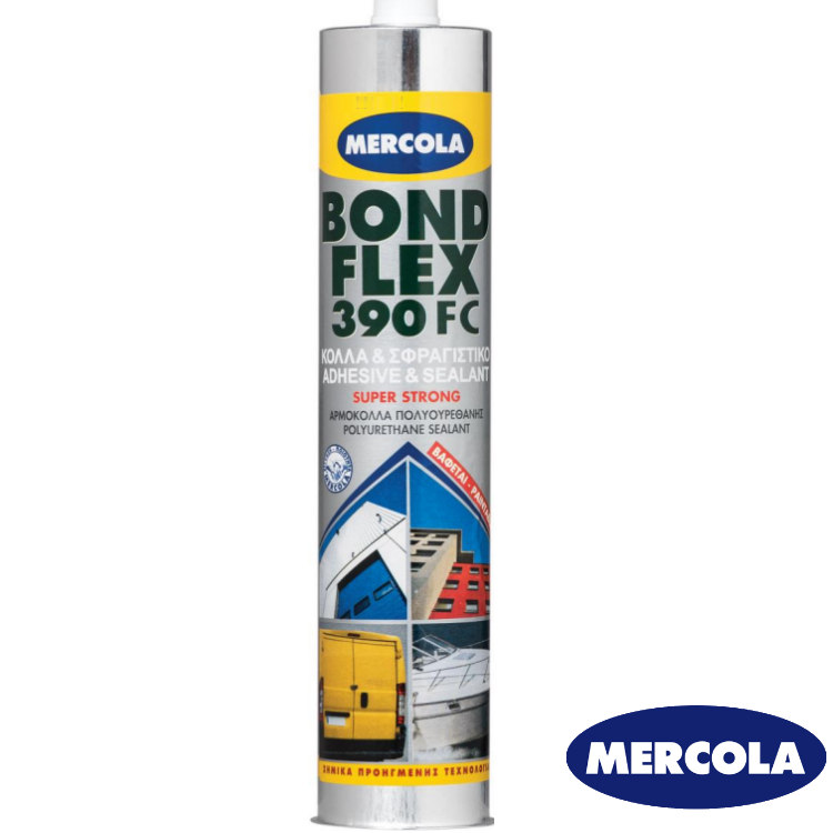 Κόλλα Πολυουρεθάνης ΄Άσπρη 390 FC 310ml Mercola